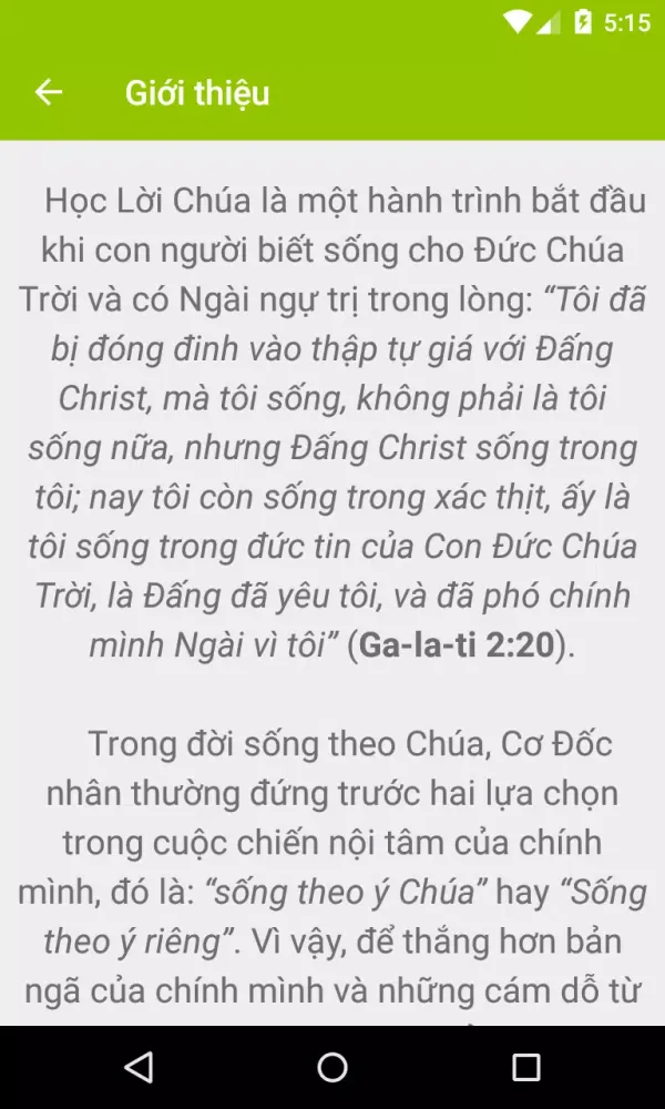 Bài Học Kinh Thánh Hằng Ngày應用截圖