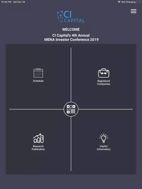 CICapital MENA Investor Confe. iPad  スクリーンショット