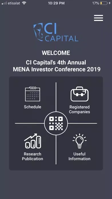 CICapital MENA Investor Confe. スクリーンショット