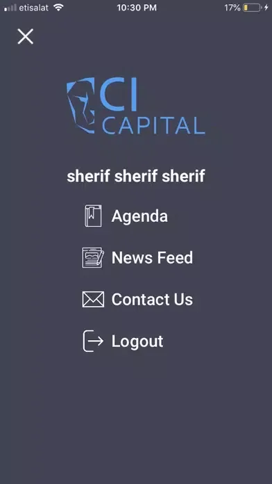 CICapital MENA Investor Confe. スクリーンショット