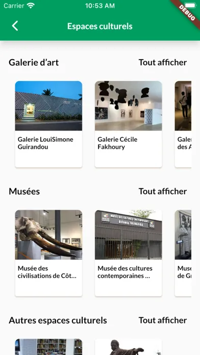 Le Guide D'Abidjan スクリーンショット