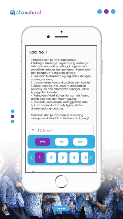 Ảnh chụp màn hình của Bimbel BUMN - Apta School