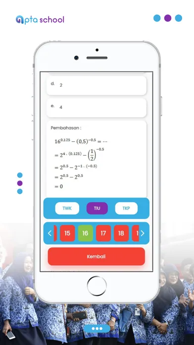 Ảnh chụp màn hình của Bimbel BUMN - Apta School