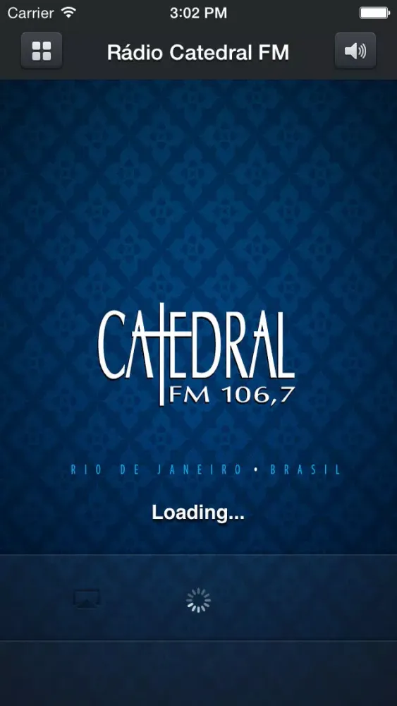 Ảnh chụp màn hình của Rádio Catedral FM