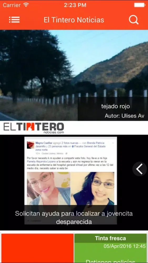 El tintero noticias Ekran Görüntüleri