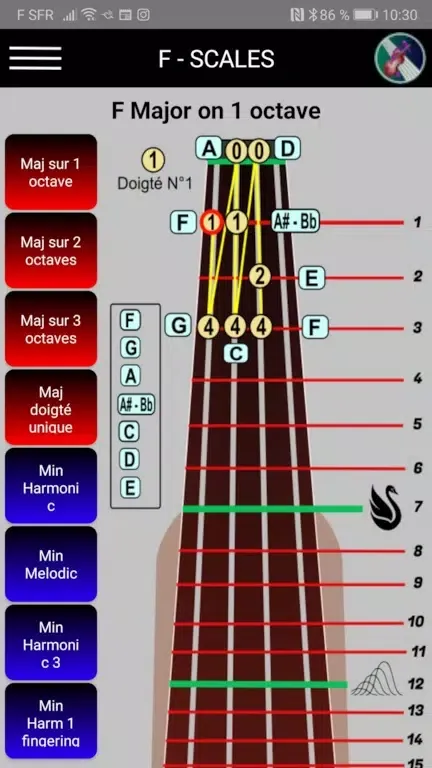Contrebasse Pro سکرین شاٹس