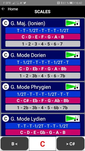 Screenshot di Jazz Harmony Pro