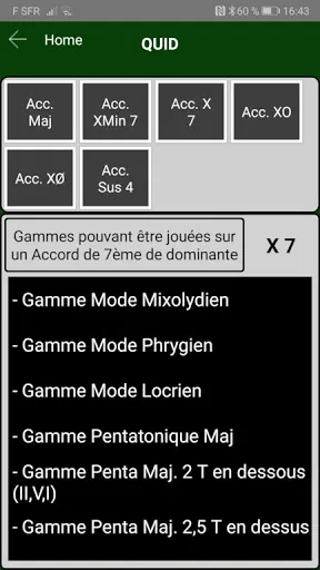 Screenshot di Jazz Harmony Pro