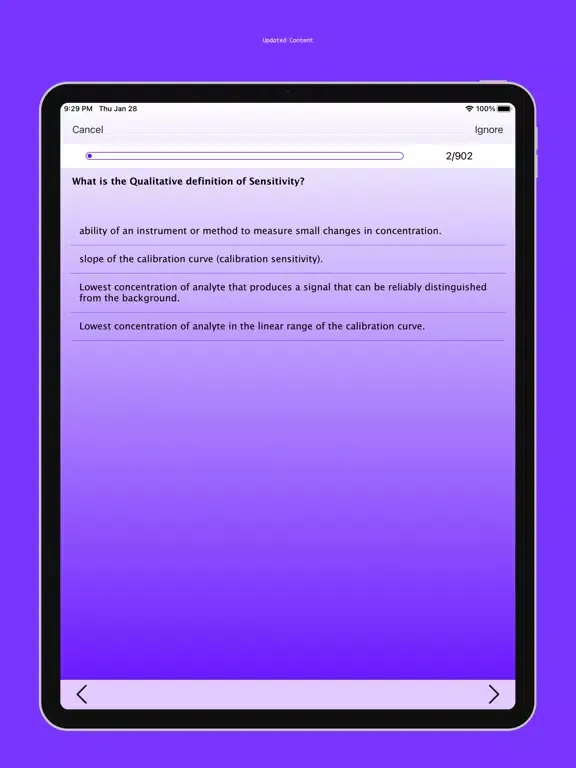 CIH Self-Paced iPad  स्क्रीनशॉट