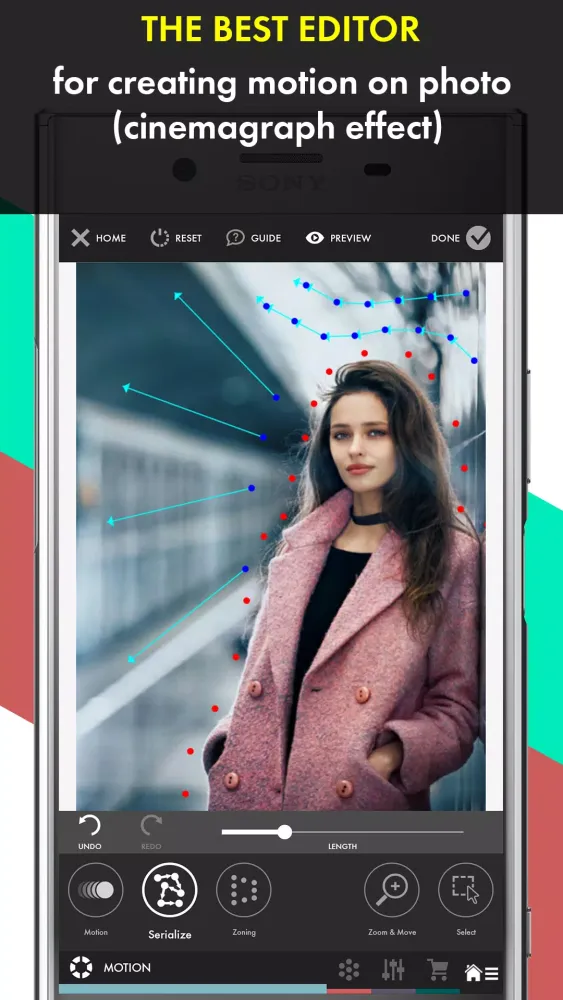 Captures d'écran de PhotoMotionMaker