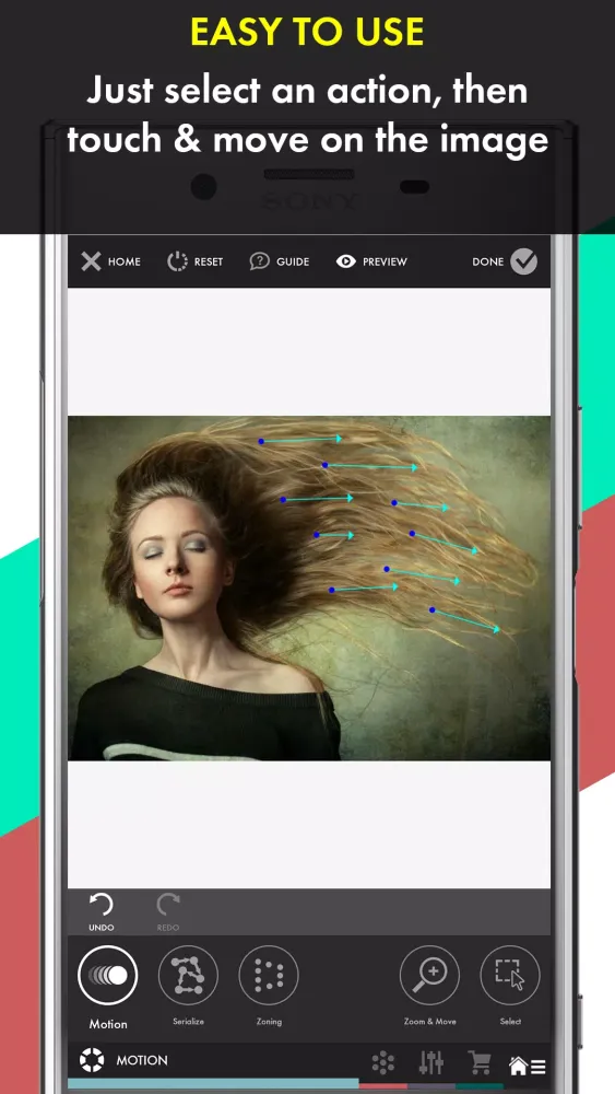 Captures d'écran de PhotoMotionMaker