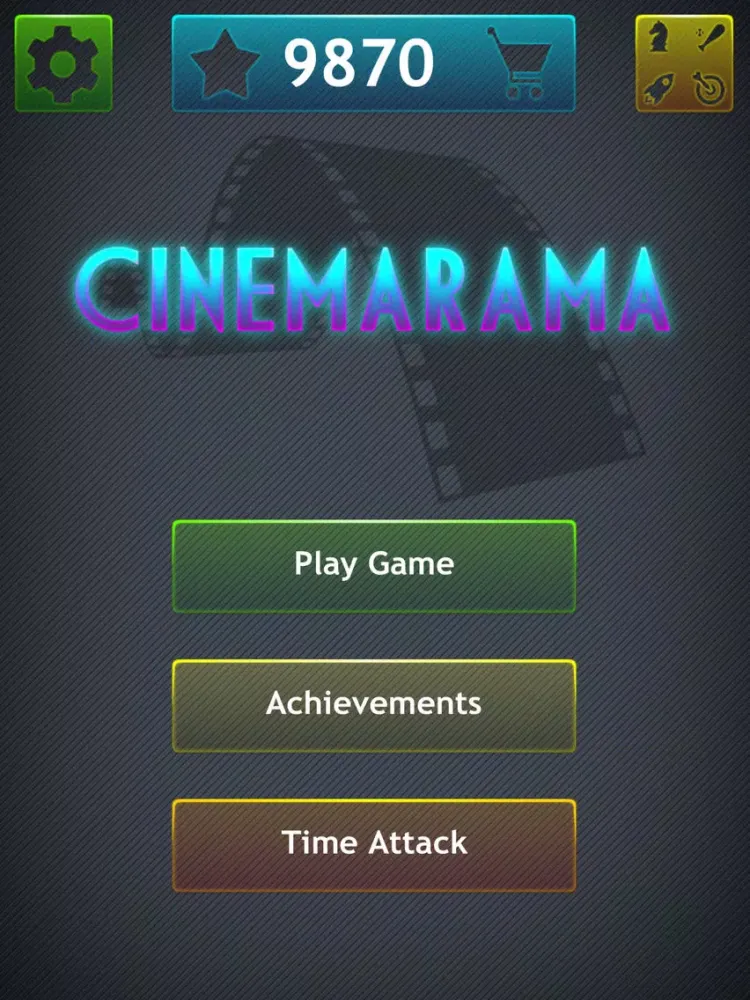 Tangkapan skrin Cinemarama - guess the movie iPad 