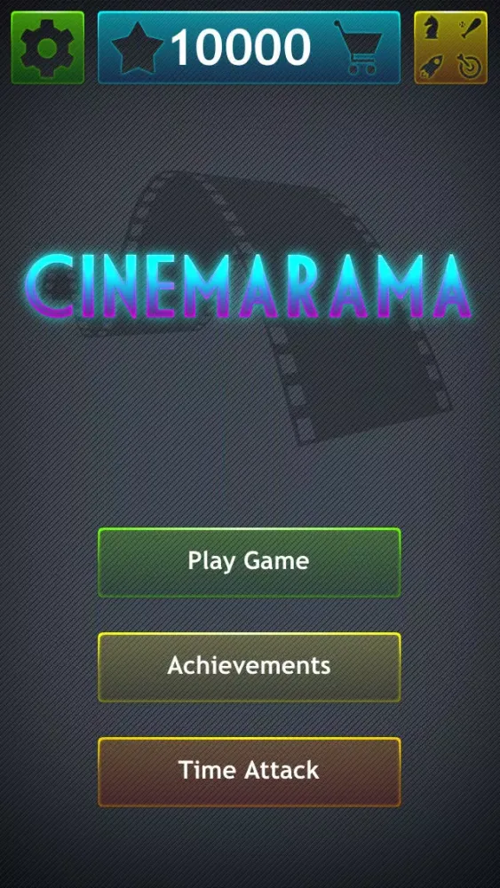 Tangkapan skrin Cinemarama - guess the movie