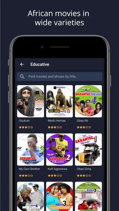 CinePlay Africa স্ক্রিনশট