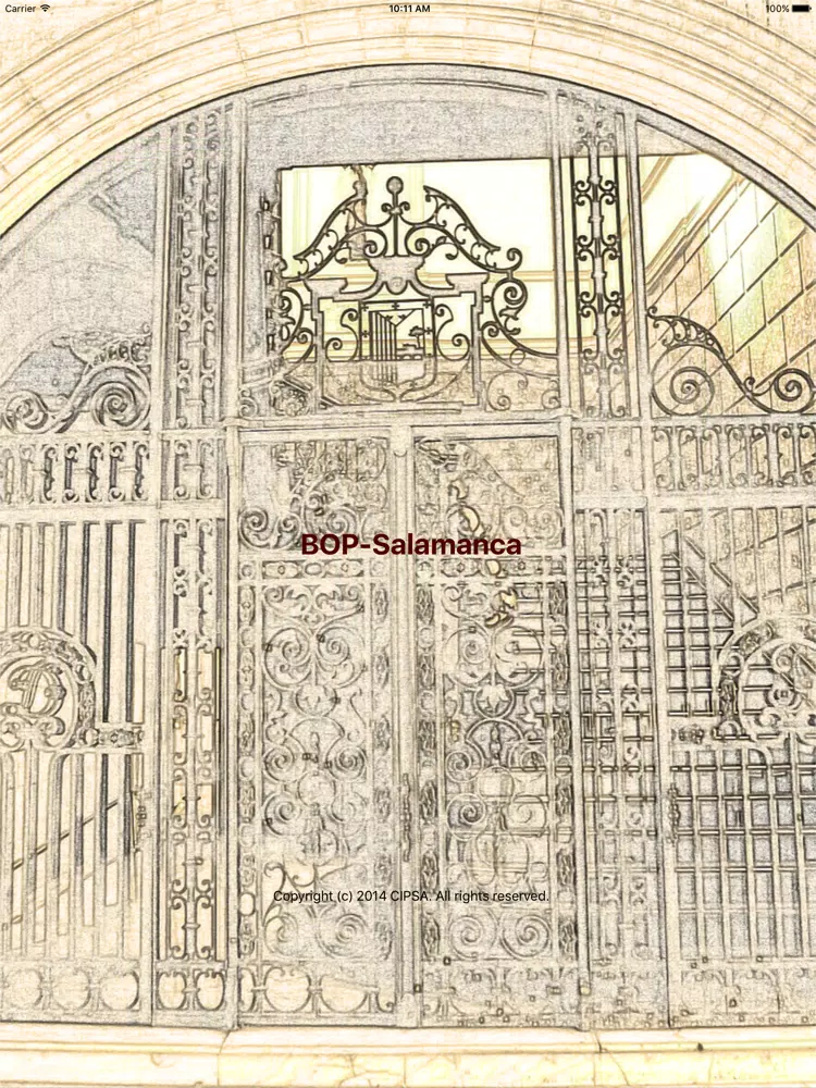 Capturas de pantalla de BOP-Salamanca iPad 