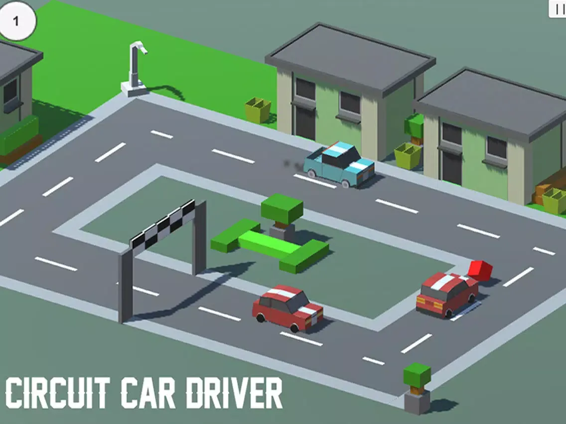 Captures d'écran de Circuit Car Driver - Free Car Racing Game iPad 