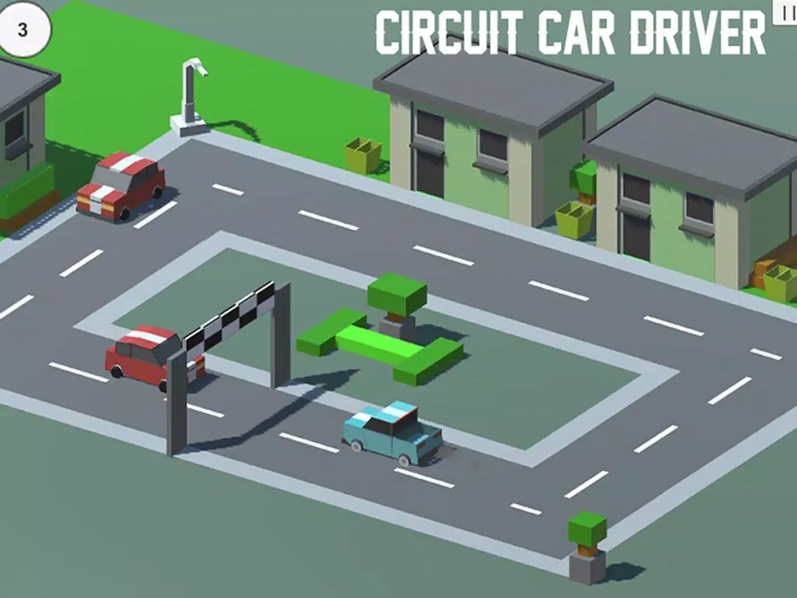 Captures d'écran de Circuit Car Driver - Free Car Racing Game iPad 