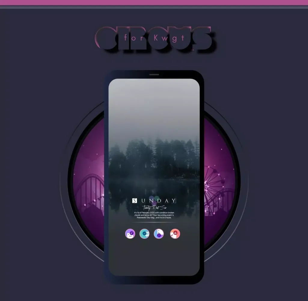 Circus for Kwgt應用截圖