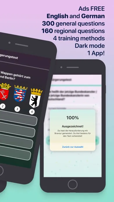 ภาพหน้าจอของ Einbürgerungstest Pro 2024
