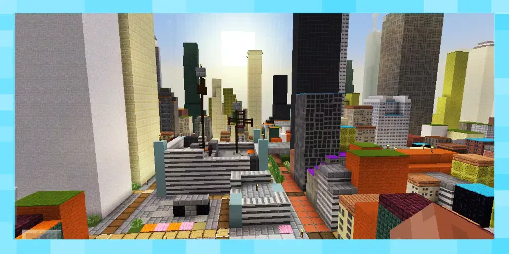 Brookfield City: Lego Edition. Map for MCPE Screenshots