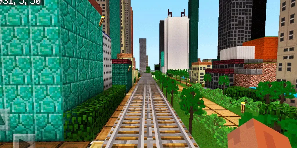 Brookfield City: Lego Edition. Map for MCPE Screenshots
