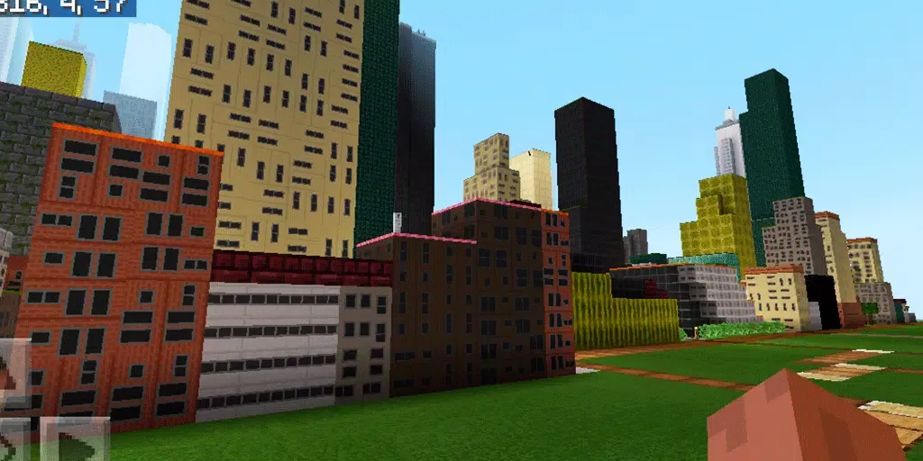 Brookfield City: Lego Edition. Map for MCPE Screenshots