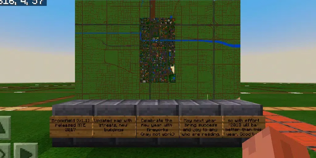 Brookfield City: Lego Edition. Map for MCPE Screenshots