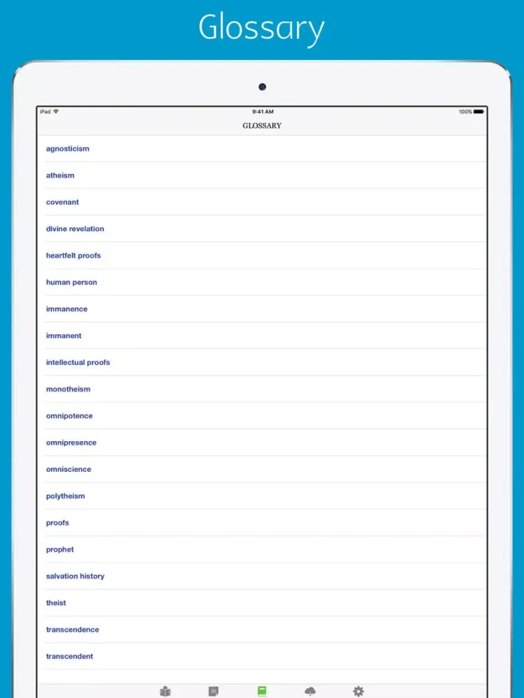 The City of God - sync transcript, audio iPad 应用截图