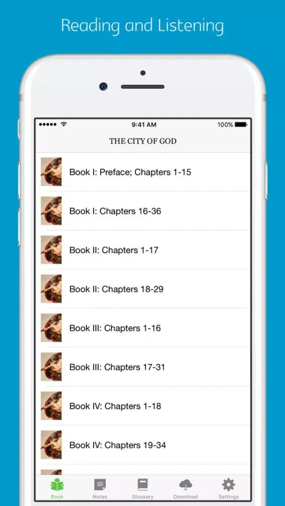 The City of God - sync transcript, audio应用截图