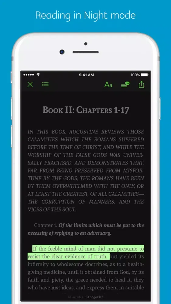 The City of God - sync transcript, audio应用截图