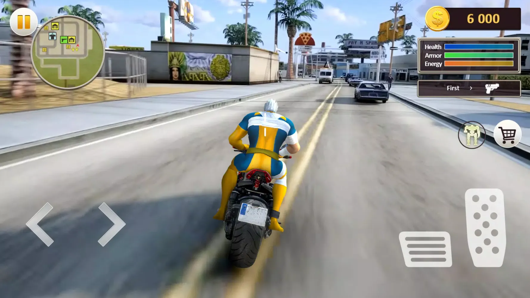 Capturas de pantalla de Super Rope Hero: City Wars