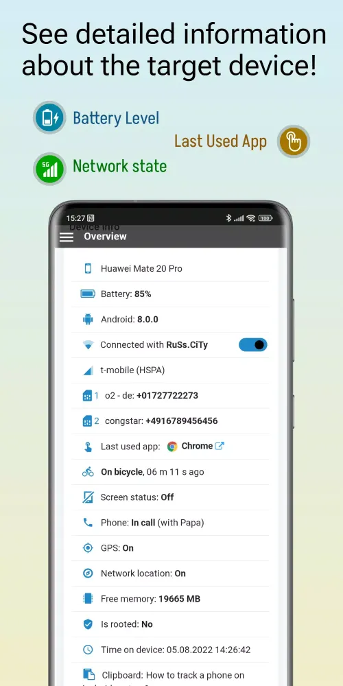 AllTracker Control Center Screenshots