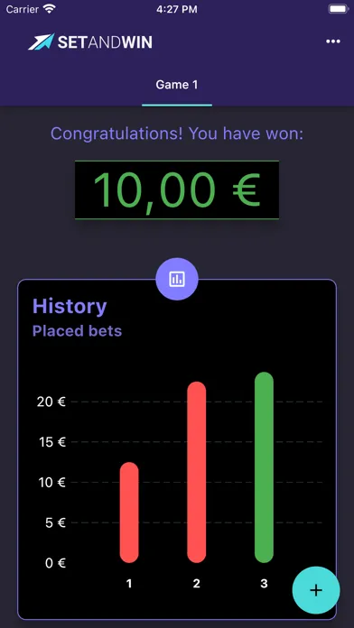 SetAndWin. Bets calculator Screenshots