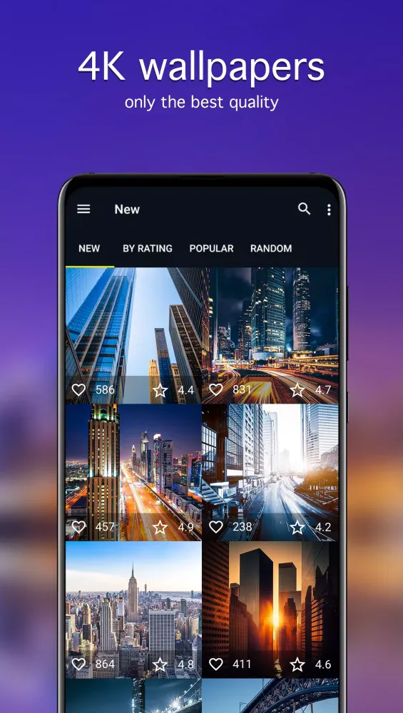 ภาพหน้าจอของ City Wallpapers 4K
