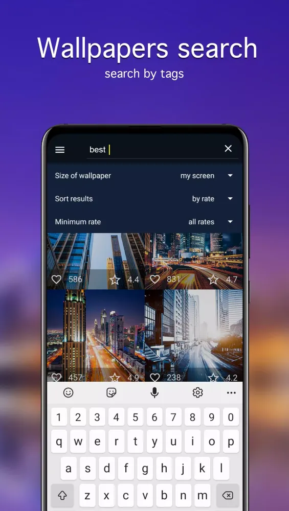 ภาพหน้าจอของ City Wallpapers 4K