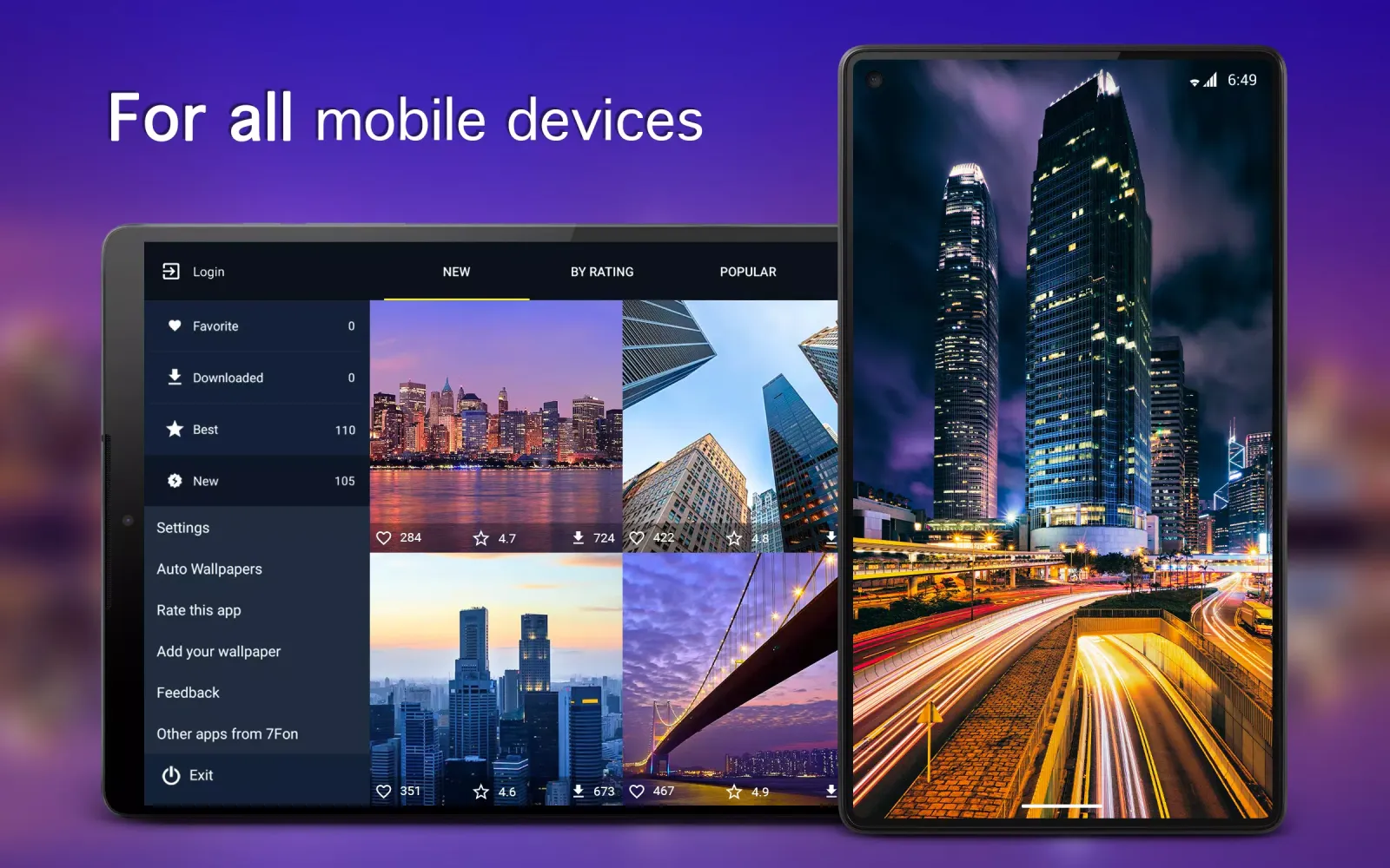 ภาพหน้าจอของ City Wallpapers 4K