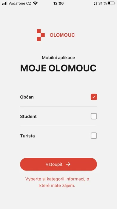 Moje Olomouc应用截图