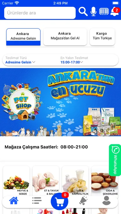 Tangkapan layar Citygross Online