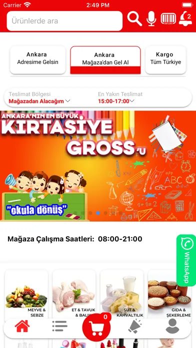 Tangkapan layar Citygross Online