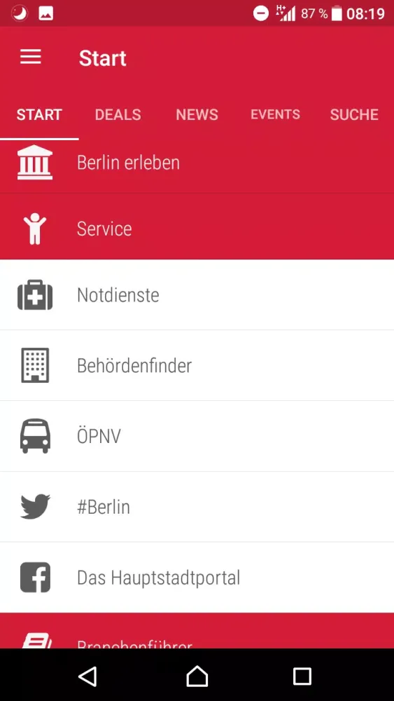 Berlin, die Hauptstadt App Screenshots