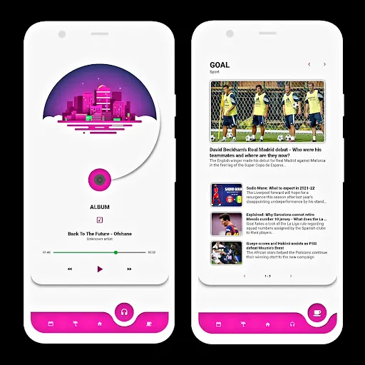 Tangkapan skrin City Illustration KLWP theme