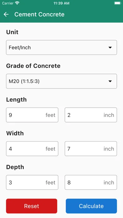 Construction Calculator - 2024 스크린샷
