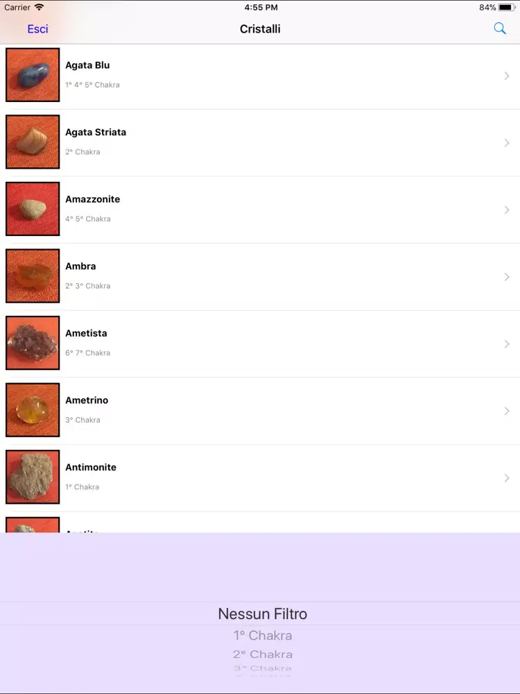 i-Cristalli iPad  स्क्रीनशॉट