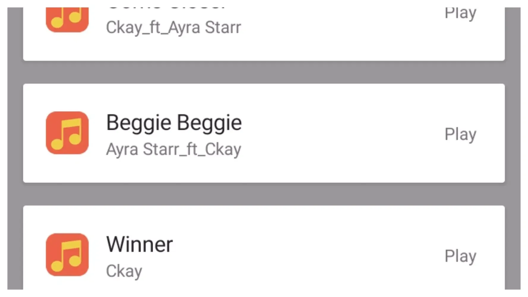 Ckay Songs Screenshots