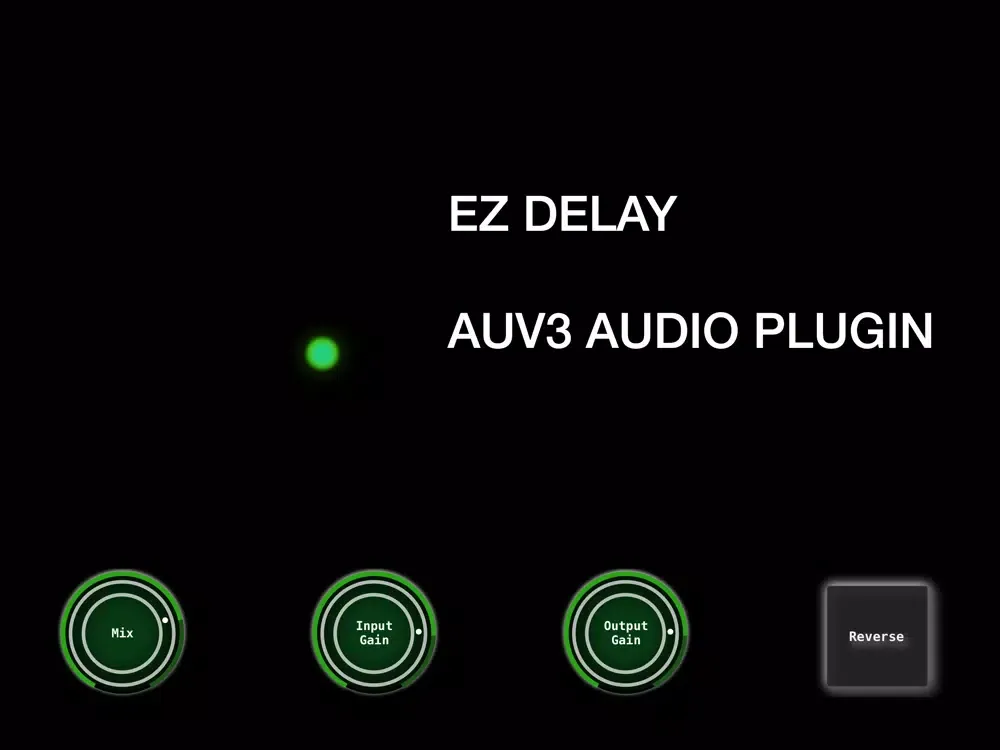 EZ Delay - AUV3 Audio FX iPad 应用截图