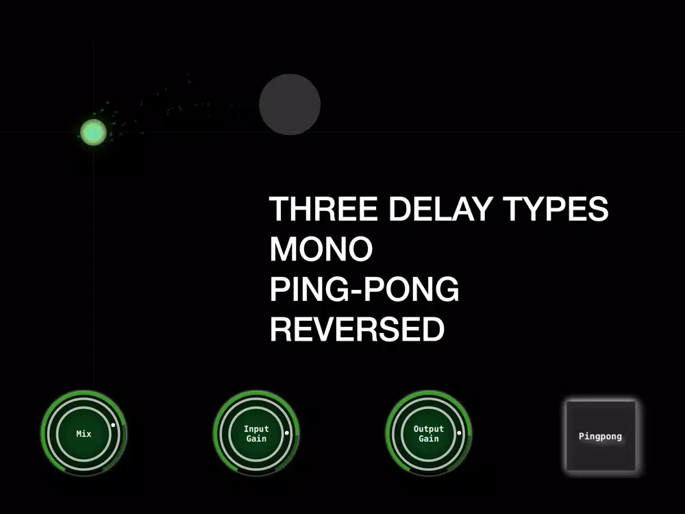 EZ Delay - AUV3 Audio FX iPad 应用截图