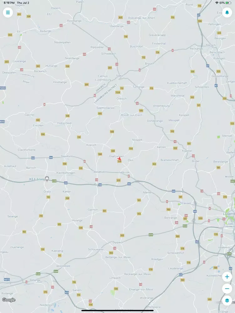 CL-Locate iPad  سکرین شاٹس