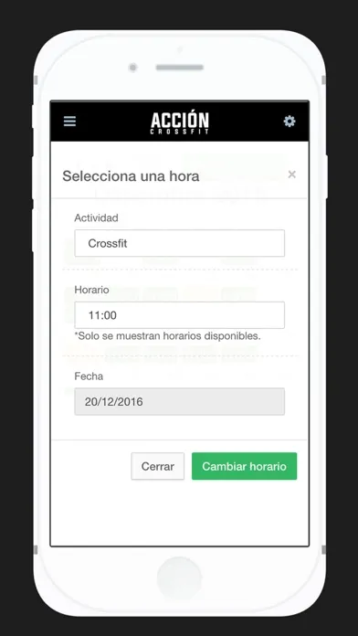 Acción CrossFit سکرین شاٹس