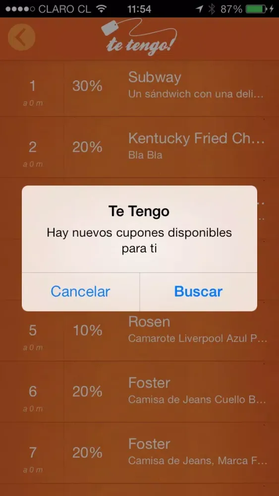 Te Tengo স্ক্রিনশট