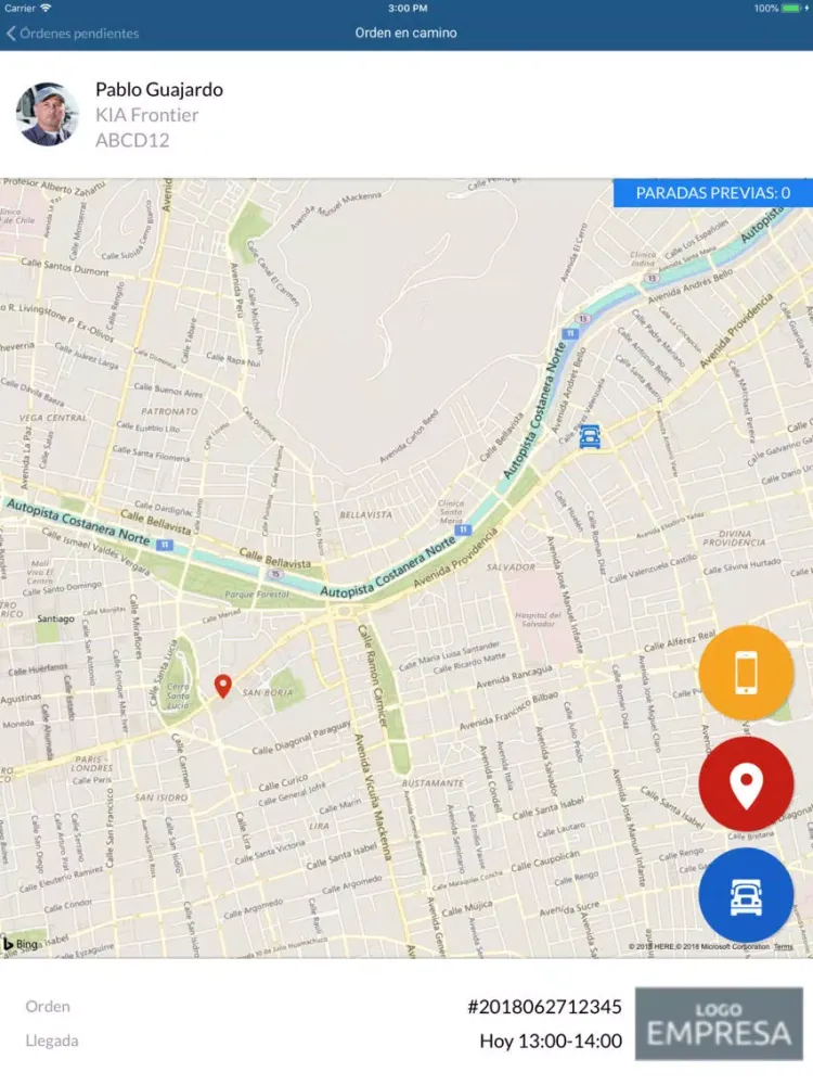 onMYway iPad 應用截圖